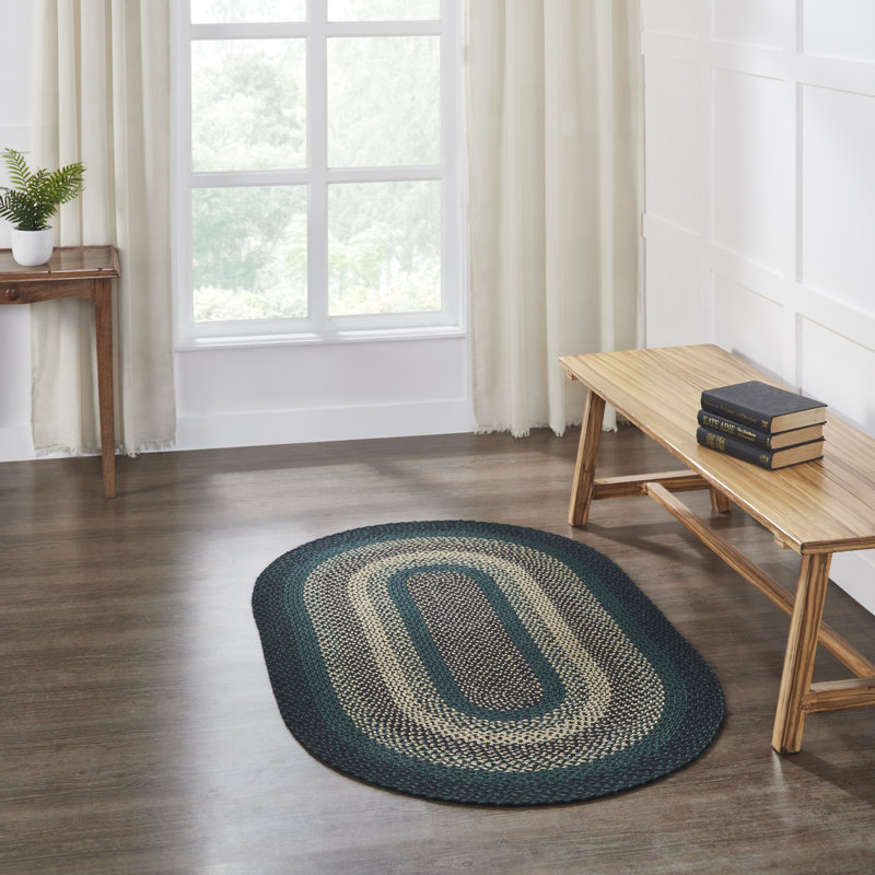 Meissa Geometric Indoor Rug, Oval 3' x 5'