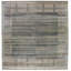 Silk Treasures Geometric Area Rug in Gray