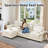 107.8'' Modular Sectional Sofa For Living Room, Cloud Couch Sectional With USB, Movable Ottoman-2138206589