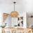 5-Light Hand-Woven Hemp Rope Chandelier