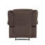 Fauteuil inclinable en tissu de microfibre transitionnel-1172658086