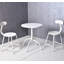 Ensemble bistro rond pour 2 personnes-674686351