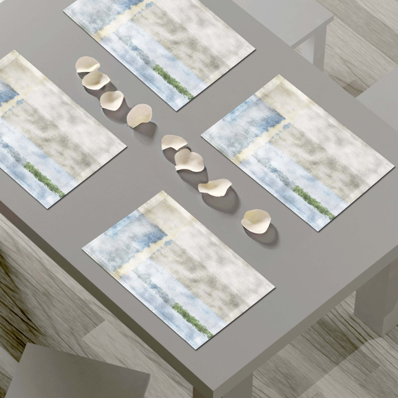 Napperon abstrait en polyester