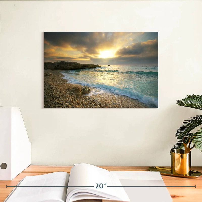 Gillard, coucher de soleil hypnotisant, H 8 po x l 12 po