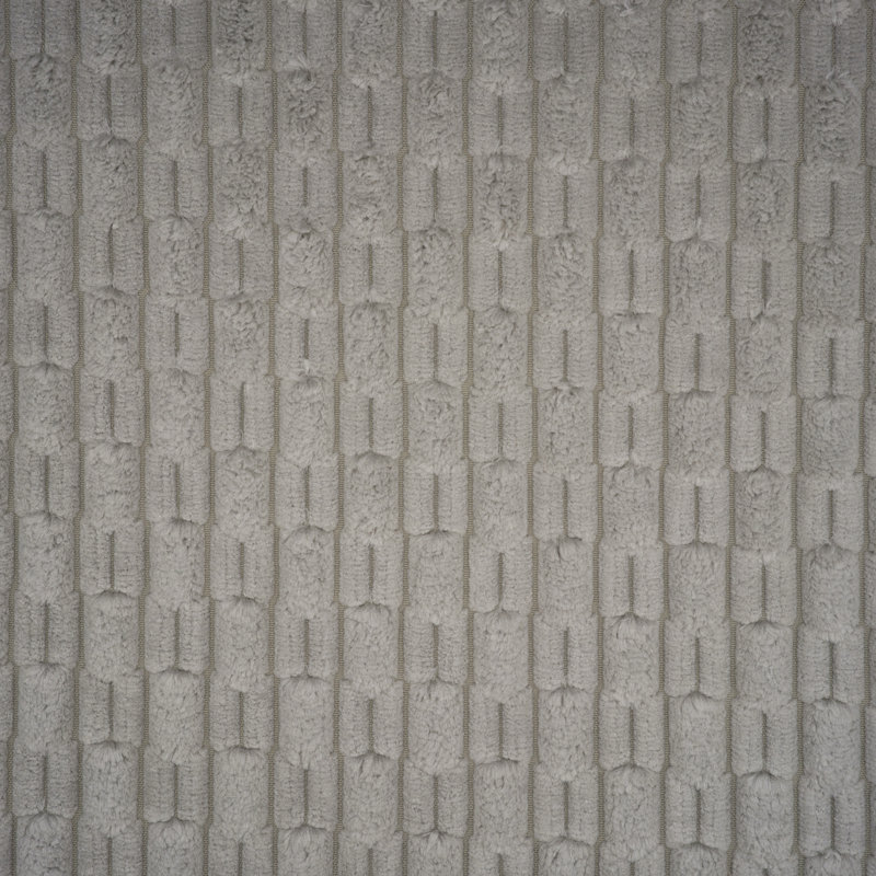 Callie - Small-Scale Stripe Upholstery Fabric, Gray