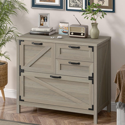 Lateral File Cabinet With 4 Drawers
