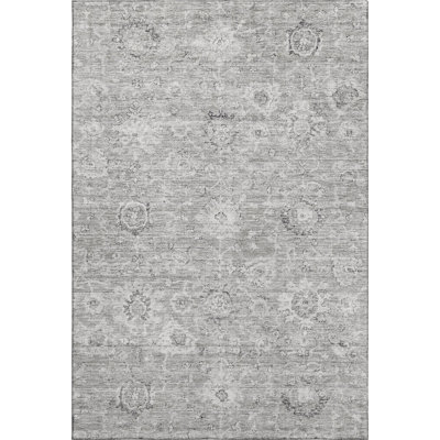 Premium Machine Washable Wayne AMF1089 Damask Rug