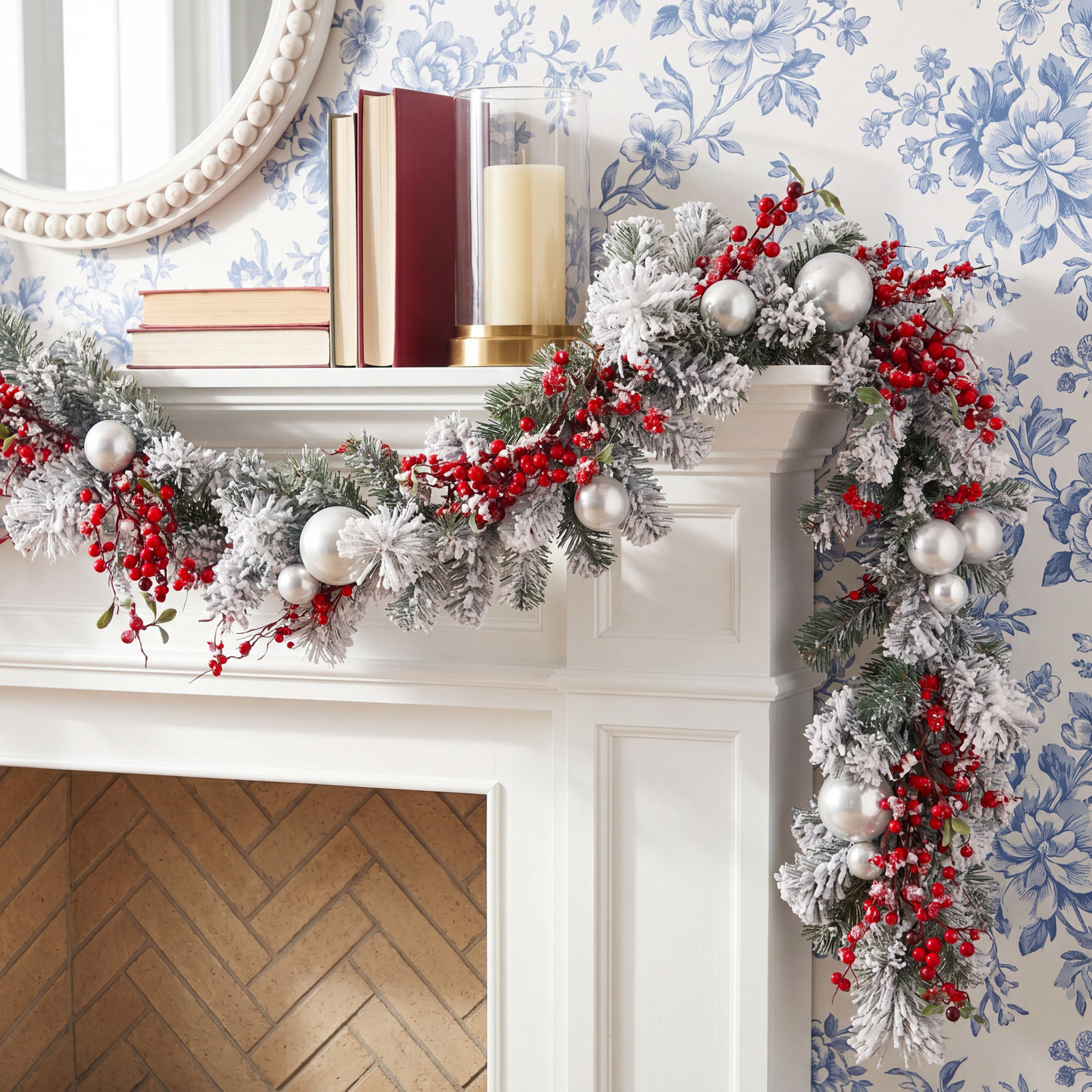 72" Christmas Garland