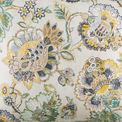 Tissu floral Riverpark par The Yard