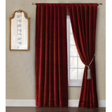 Winchester Silky Velvet Room Darkening Curtain