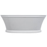 Anson 66" x 35" Freestanding Soaking Solid Surface Bathtub