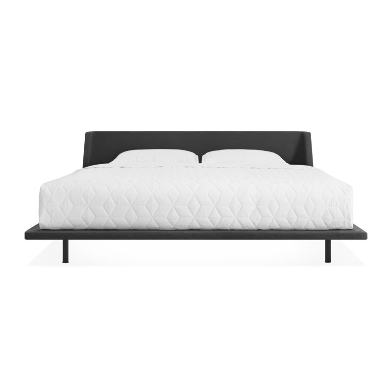 Nook Upholstered Bed, King, Moss Velvet