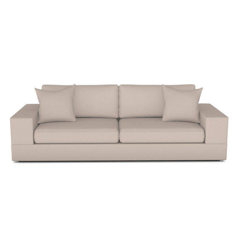 Embrace Full Cushion Arm Sofa, Jiggles Fawn