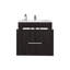Meuble-lavabo à une porte, deux tiroirs et tablette ouverte, quincaillerie incluse (PAS DE ROBINET INCLUS)-1070803675-1070803654