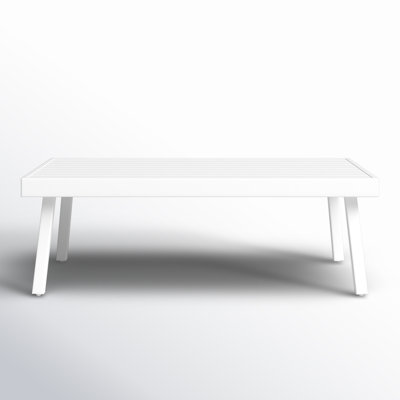 Armando 47'' Aluminum Outdoor Coffee Table