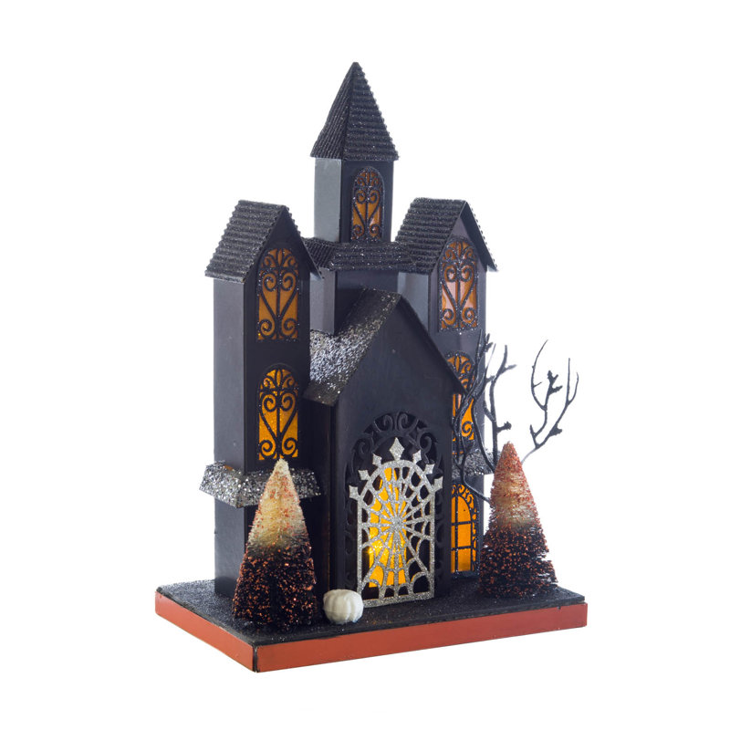 Maison hantée à DEL noire