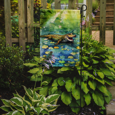 Drapeau de jardin en polyester double face H 15,5 po x l 11,25 po