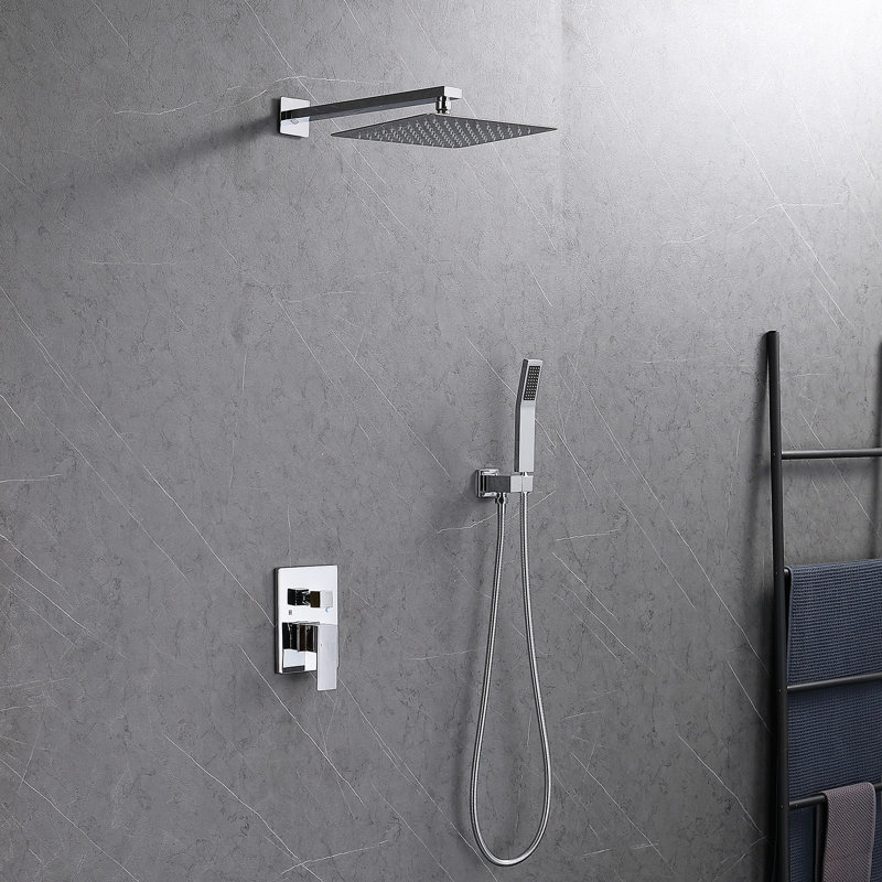 All-In-One Kit with Rough in-Valve, Chrome