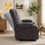 Causeuse inclinable avec porte-gobelets et poche latérale-1208664581