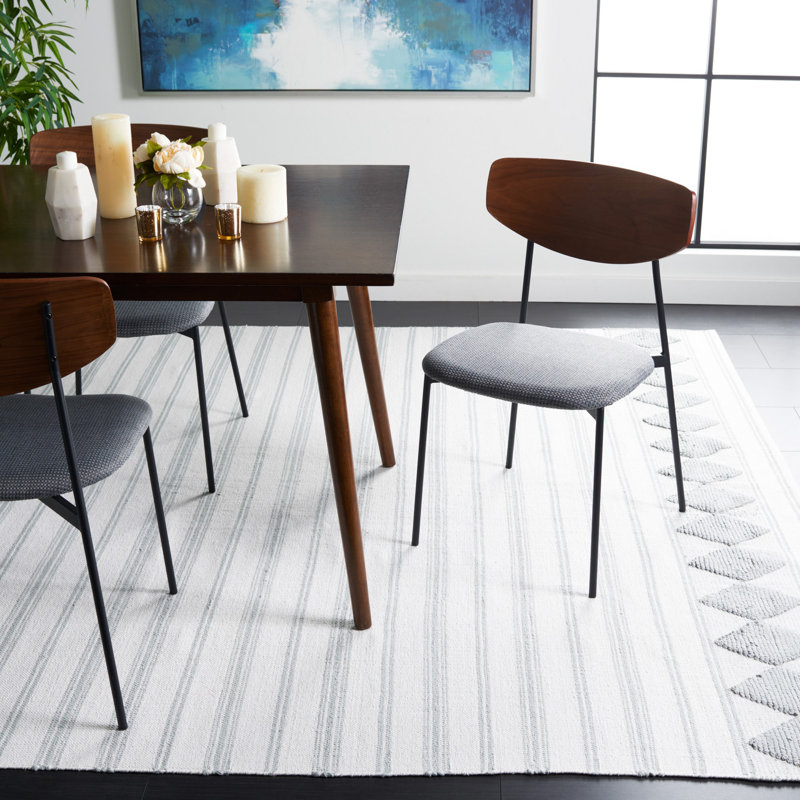 Tapis en coton tissé à plat Breckenridge, Rectangle 8 pi x 10 pi