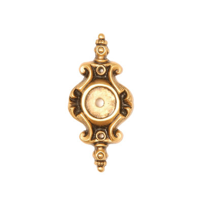 Kings Road Metal Knob Backplate