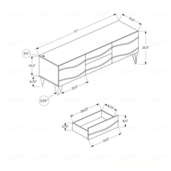 Dimensions du produit