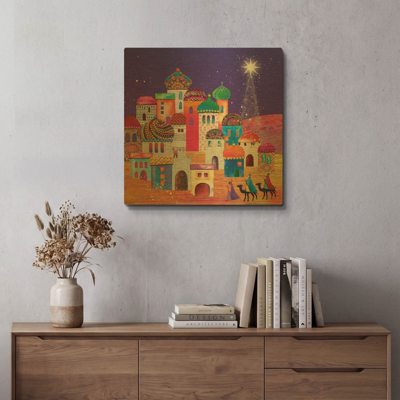 " Approaching Bethlehem " Print, 24"x24"
