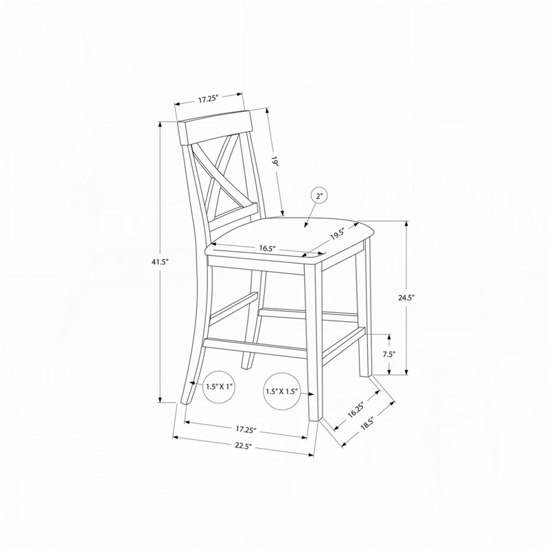 Chaise de salle à manger