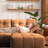 Modern Modular Sofa with Solid Wood Frame-1432179586