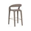 Atika Upholstered Stool with Metal Frame-306444665