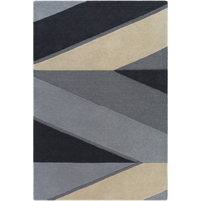 Nida Wool Abstract Indoor Rug