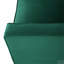 Fauteuil club en velours vert