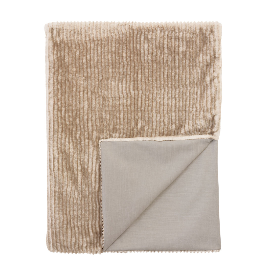 Park City by Barclay Butera Faux Fur Throw Eastern Accents