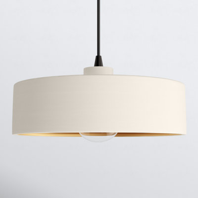 Colgate Single Light Ceramic Dimmable Pendant