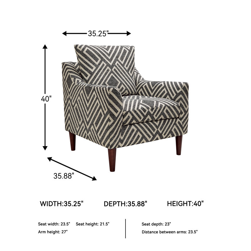 Detarius Upholstered Armchair
