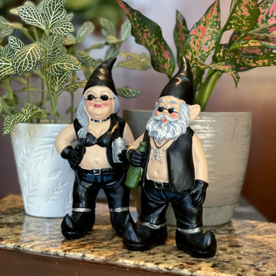 Statue de gnome de jardin Akine