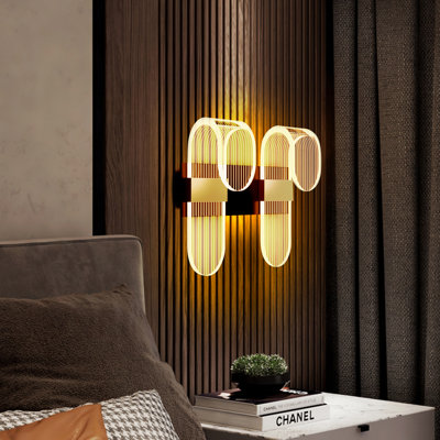 Sharline Iron LED Flush Mounted Sconce