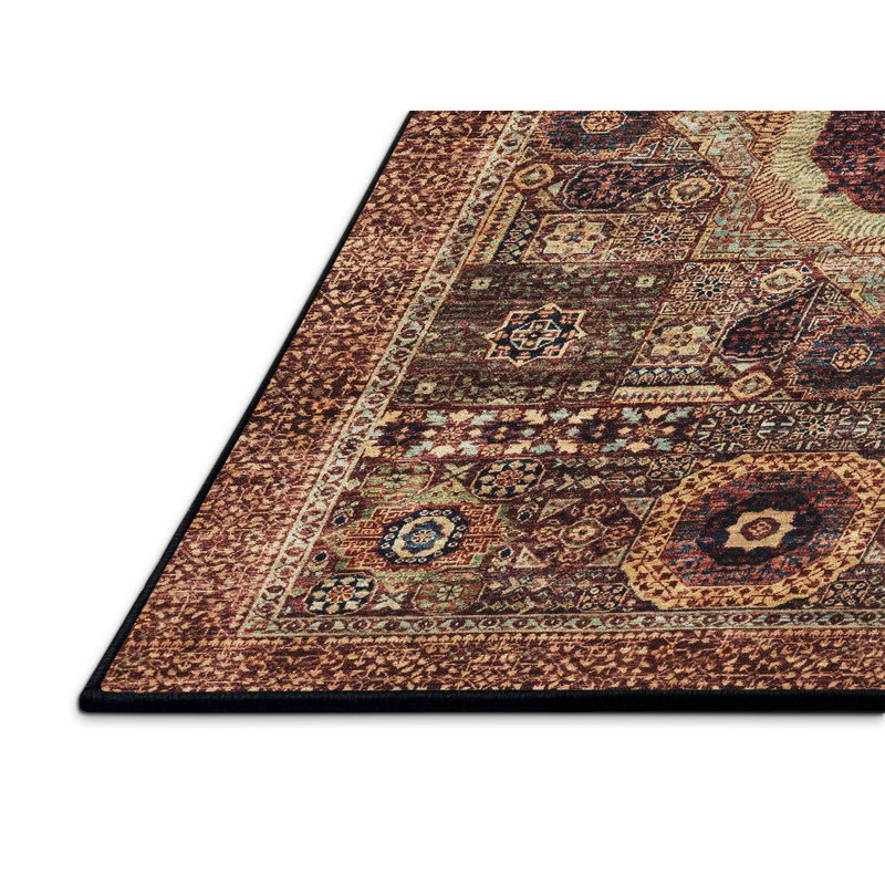 Abstract Indoor Rug, Rectangle 5' x 8'