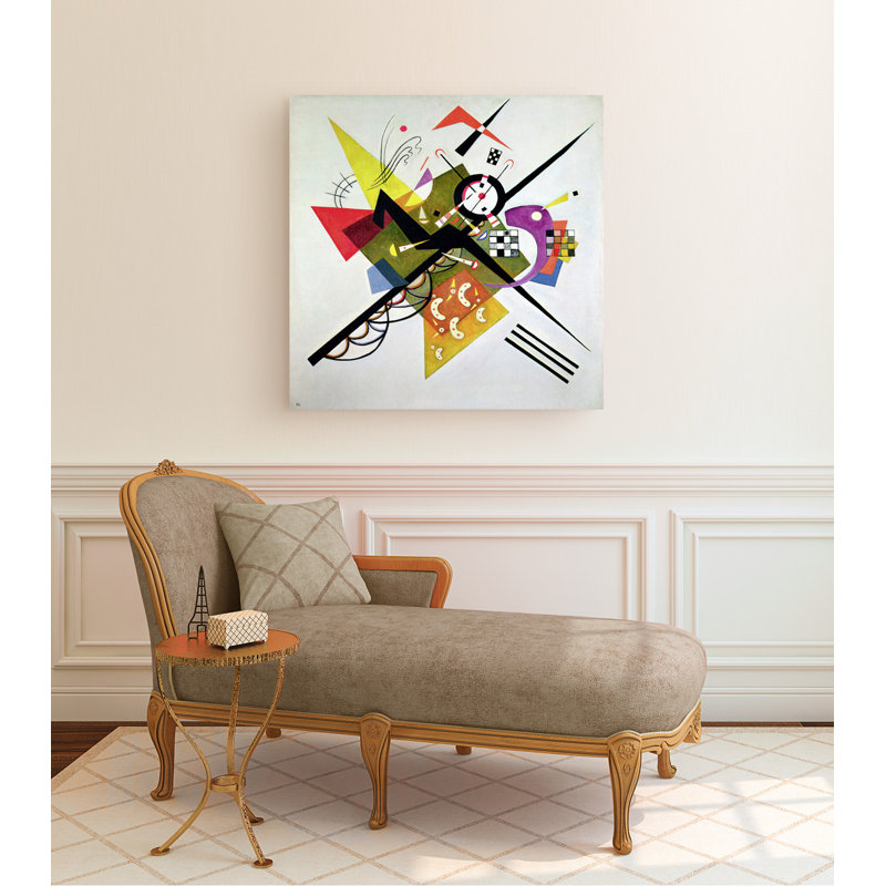 On White Ii by Wassily Kandinsky - 1 Piece Wrapped Canvas Wall Art, 70cm H x 70cm W x 4cm D