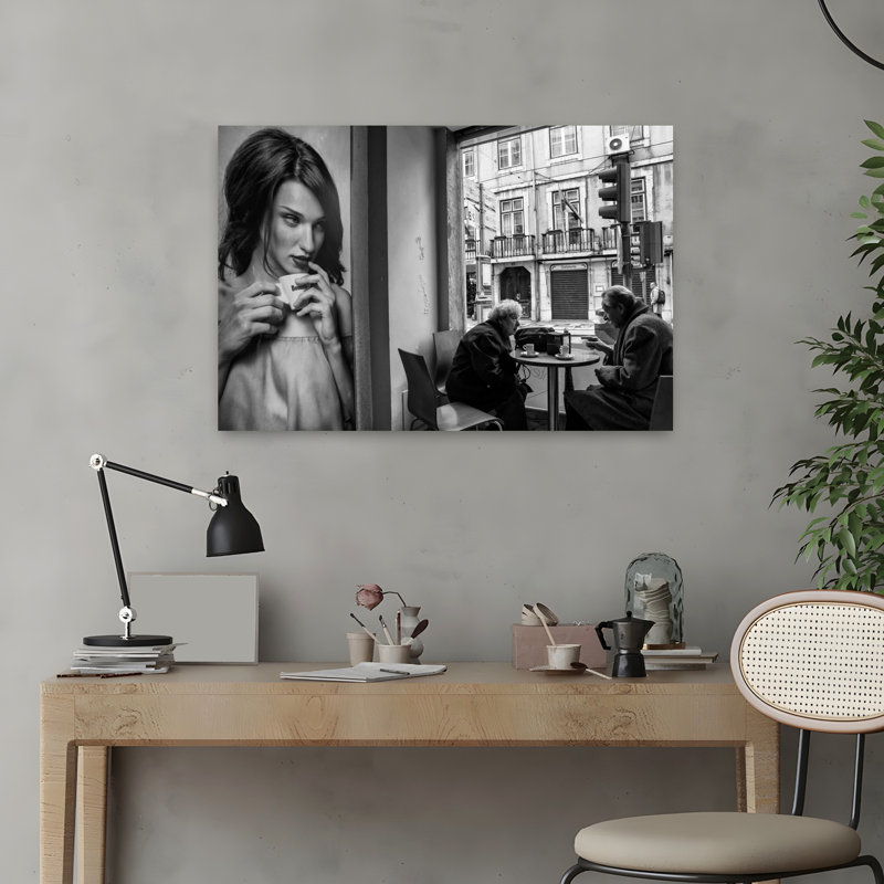 Art contemporain, art contemporain romantique, H 16 po x l 24 po