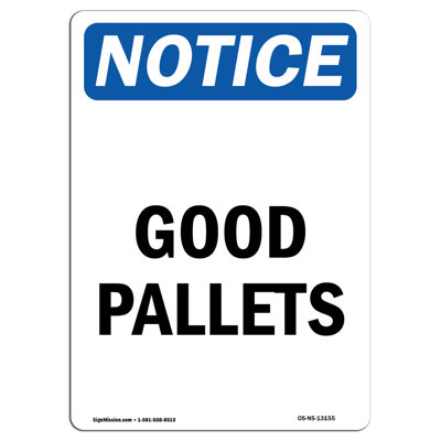 Good Pallets Sign