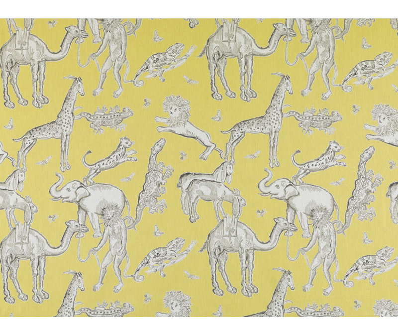 Tissu Langdon de Tobi Fairley, Jaune