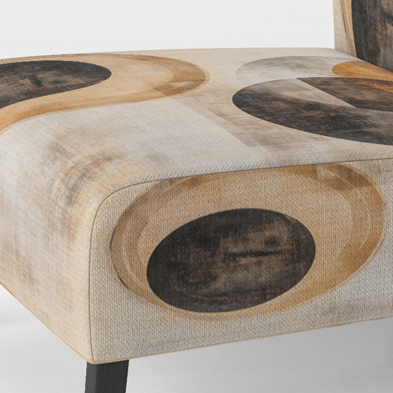 Fauteuil de chambre Abstract Shapes, Pantoufle sans accoudoirs