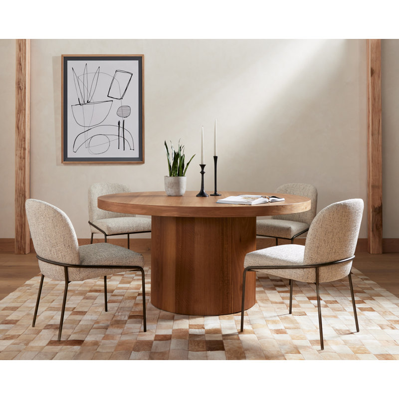 Astrud Upholstered Dining Chair, Olive Green