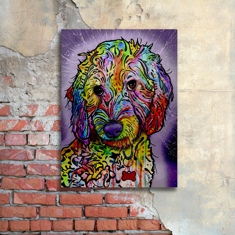 «Sweet Poodle», impression, H 22 po x l 16 po x P 1 po, Aucun mat, Unframed
