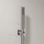 Ensemble de robinet de pomme de douche double 12 po et 6 po avec douchette combinée à main Rugen, système de douche à 3 fonctions avec pomme de douche à effet pluie, valve thermostatique incluse, luminaire de salle de bain-120193538