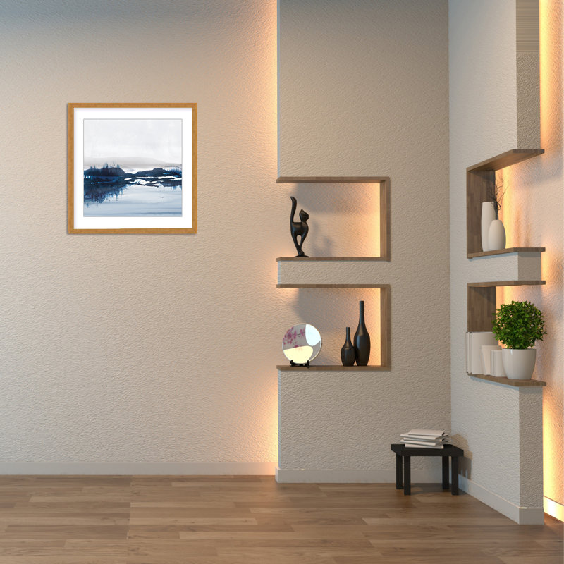 Coastal Retreat Sea View, 48" H x 48" W