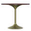 Table de salle à manger ronde en bois de manguier massif l 36 po Radford