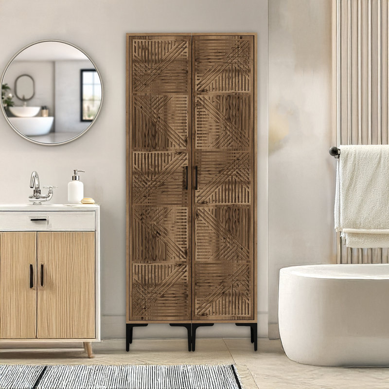 79'' Tall Multipurpose Bathroom Cabinet