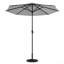 Maust 3m Traditional Parasol with LED Light-1592189945
